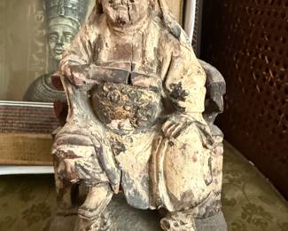 Wood Asian Sculpture 