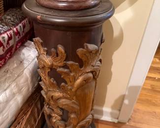 Wood Plant Stand 