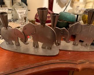 Elephant Candle Holders