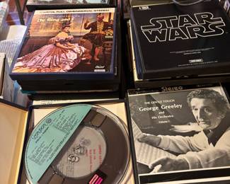 Amazing Reel to Reel in boxes