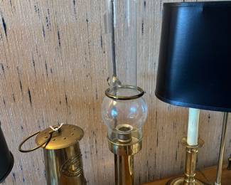 Wonderful brass lamps