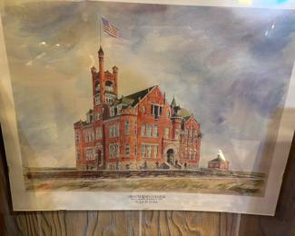 Graceland College Watercolor