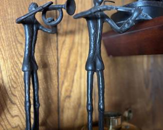 Wonderful Iron Figures depicting music
