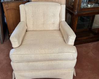 2 Nice Side Chairs with over stuffed upholstery