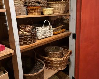 Baskets of all kinds.  More to come.