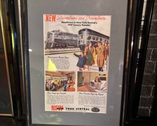 "Streamliners and Dreamliners 1948 Luxury Passenger Trains. New York Central