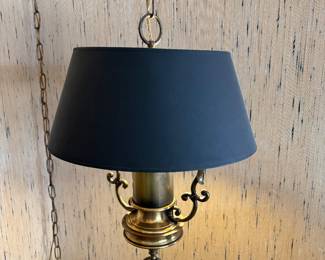 Beautiful brushed finished handling lamp