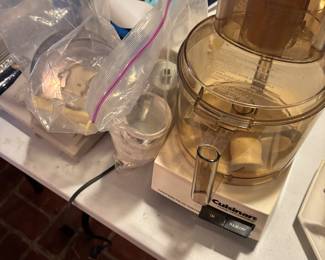 Cuisianart Food Processor and attachments