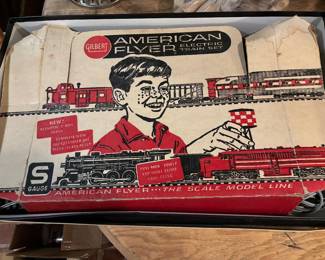 American Flyer S Gauge Electric Train in original box