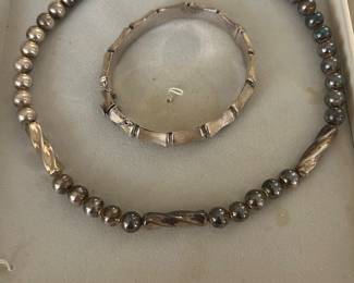 VINTAGE 800 STERLING SILVER JEWELRY