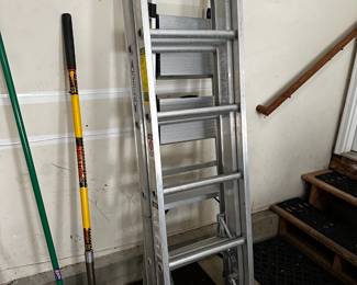 Wener 16ft. 3 section ext. ladder