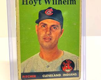1958 Topps Hoyt Wilhelm Card
