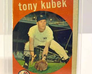 1959 Topps Tony Kubek Card