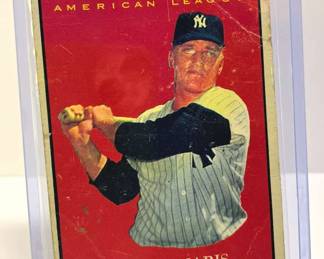 005 1961 Topps Roger Maris Most Valuable Player Card