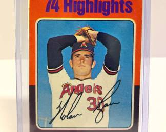 1975 Topps Highlights Nolan Ryan Card