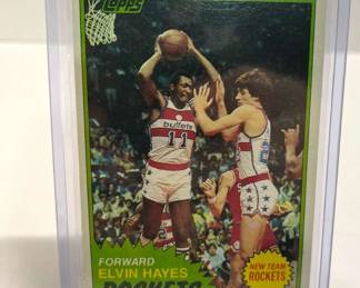 1981 Topps Elvin Hayes Basketball Card