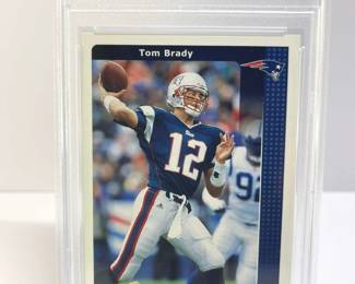 009 2002 Score Tom Brady - PSA 9 