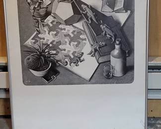 MC Escher Reptiles Print