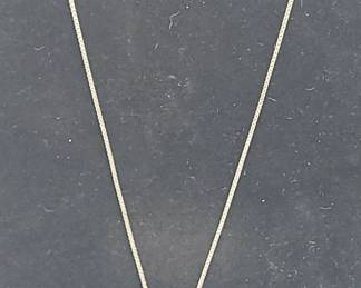 Kissing Dolphins Sterling Silver Necklace