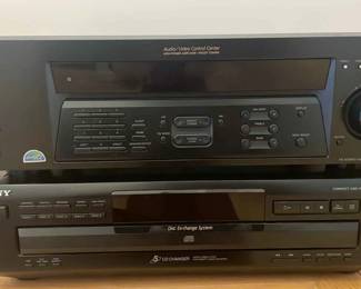 Sony A V Control Center And CD Changer 