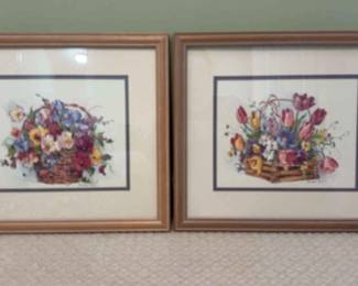 Flower Baskets by Barbara Mock
