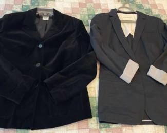 Two Womens Blazers 