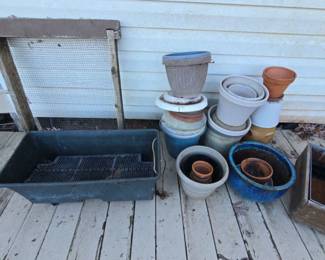 Mystery Lots Of Pots And Planters