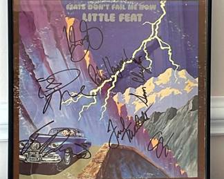 Autographed Little Feat Album 