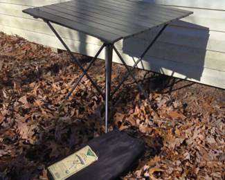 Versatile Aluminum Roll Up Table With Bag