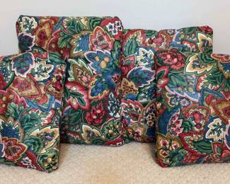 4 Colorful Pillows