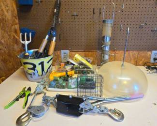 Mystery Outdoor Landscape Accessories Lot