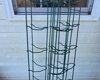 Four Metal Plant Trellises