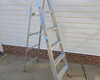 6 Ft All American Aluminum Type III Ladder