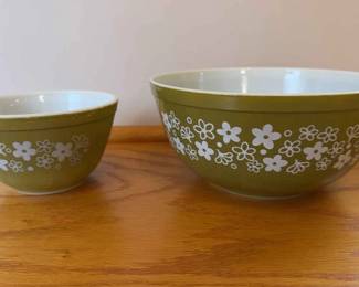 Unique Vintage Pyrex Bowls