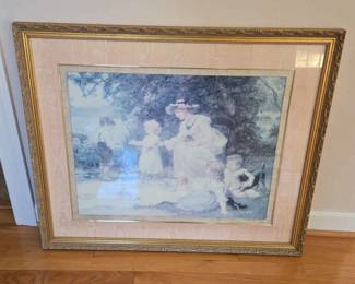 Large Framed Print By Fred Morgan
