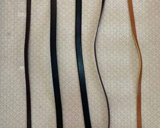 Five Womens Belts 