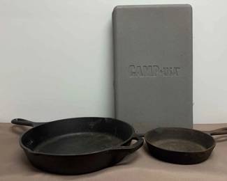 Camping Utensils Cast Iron Pans 