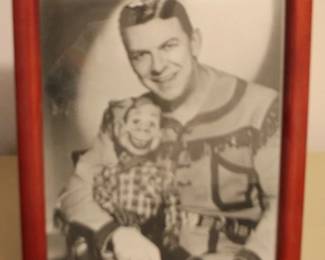 422 - Framed Howdy Doody Photo - 9.5" x 11.5"