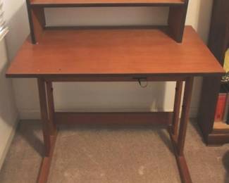 363 - Wood Desk - 36" x 36" x 24"