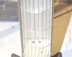 511 - Space Heater - 32" Tall You are buying a used as-is electric/electronic item. We do not guarantee all components are present, and if it is not expressly stated, it is untested.