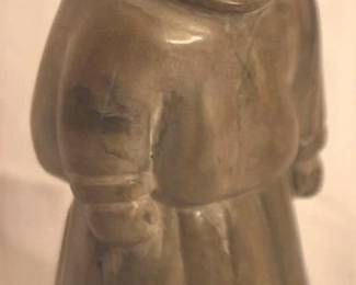 121 - Carved Stone Figure 5.5" Tall, small chip
