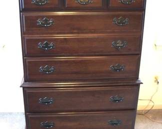 303 - Kling 6 Drawer Chest on Chest - 36" x 51" x 18"