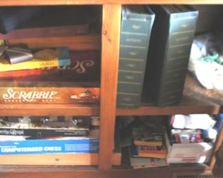 221 - Cabinet Lot Board Games & More