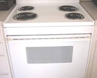 1010 - Frigidaire Stove - 30" x 27" x 50" You are buying a used as-is electric/electronic item. We do not guarantee all components are present, and if it is not expressly stated, it is untested.