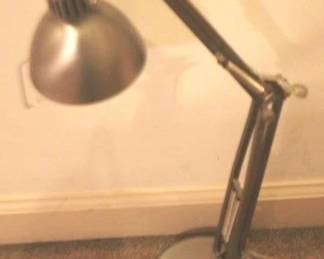396 - Adjustable Lamp - 21" Tall You are buying a used as-is electric/electronic item. We do not guarantee all components are present, and if it is not expressly stated, it is untested.