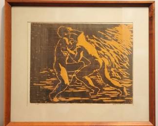 356 - 1965 Framed Artist Proof, Pencil Signed 22" x 19"