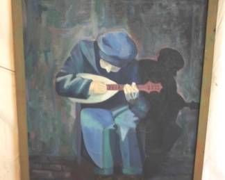 248 - Oil on Canvas Painting - 21.5" x 25.5"