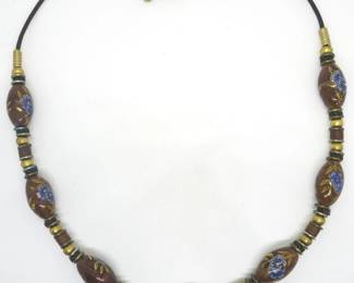 2024 - Painted Enamel Necklace