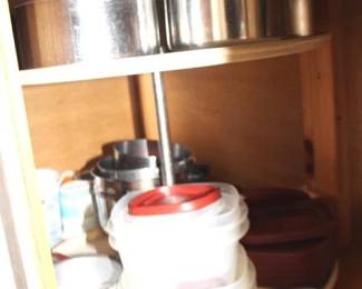 137 - Cabinet Lot Assorted Items