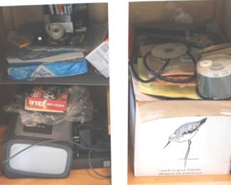 1034 - Lot of Assorted Items You are buying a used as-is electric/electronic item. We do not guarantee all components are present, and if it is not expressly stated, it is untested.